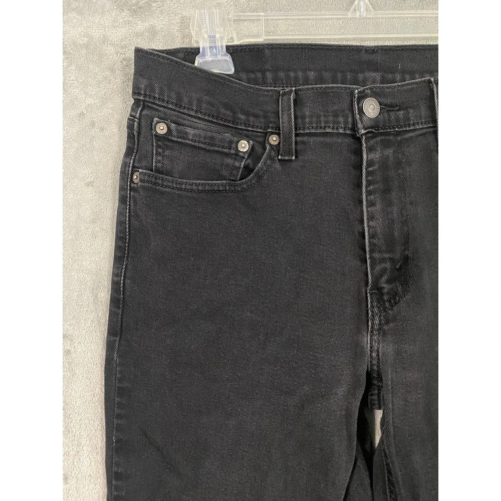 Levi's Jeans 32x36 Black 541 Athletic Taper Stretch WaterLess Denim Streetwear